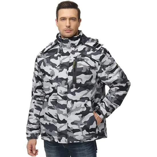 High Quality Mens Winter Outdoor Sports Outer Wear Windbreaker Waterproof Ski Jacket