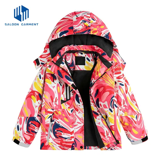 Girls Waterproof Fleece Lined Snowboard Warm Winter Snow Coats Ski Jacket
