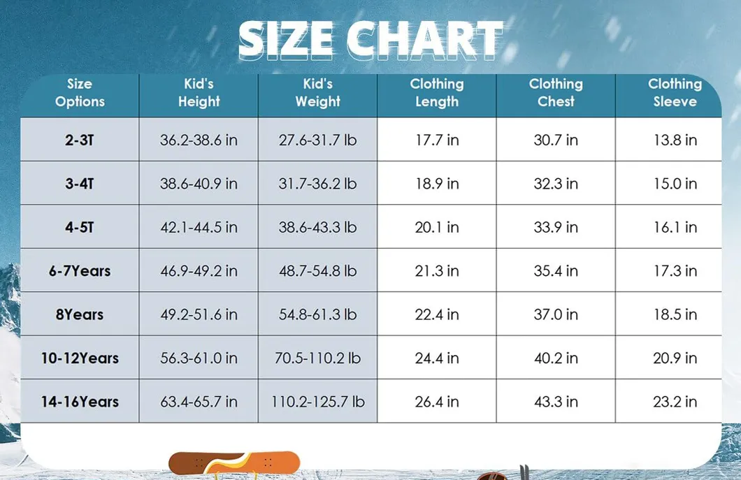 Girls' Waterproof Warm Windproof Snow Winter Coat Ski Jacket