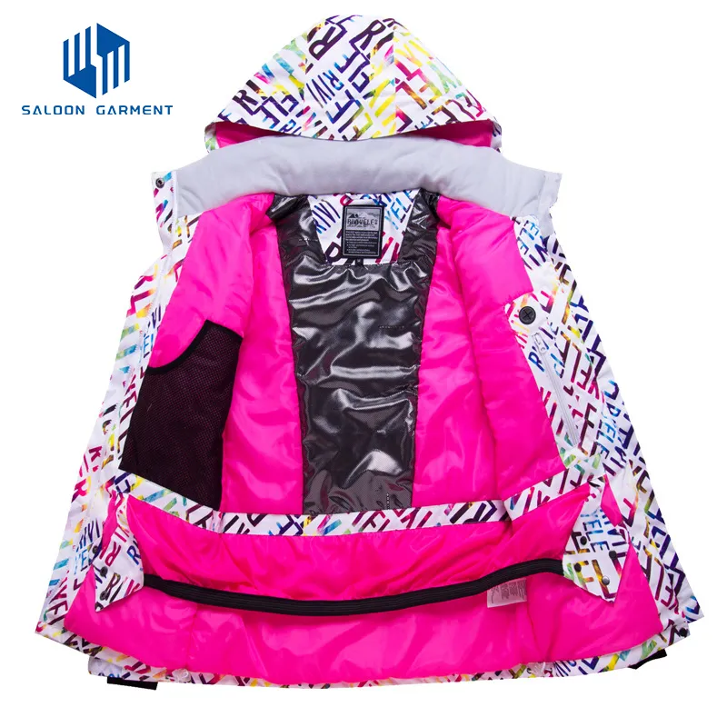 New Design Breathable Warm Women Ski Snowboard Jacket