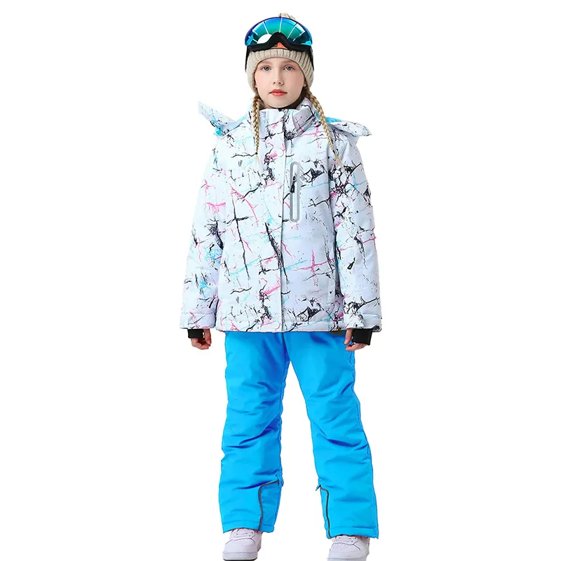 Girl's Sportswear Ski Clothing Snowmobile Snow Suit