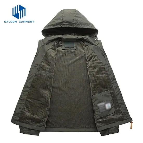 Factory OEM Wholesale Outdoor Breathable Raincoat Sea Fishing Gear Waterproof Jacket