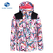 High Level Custom Winter Hoody Waterproof Snow Snowboard Women Warm Ski Jacket