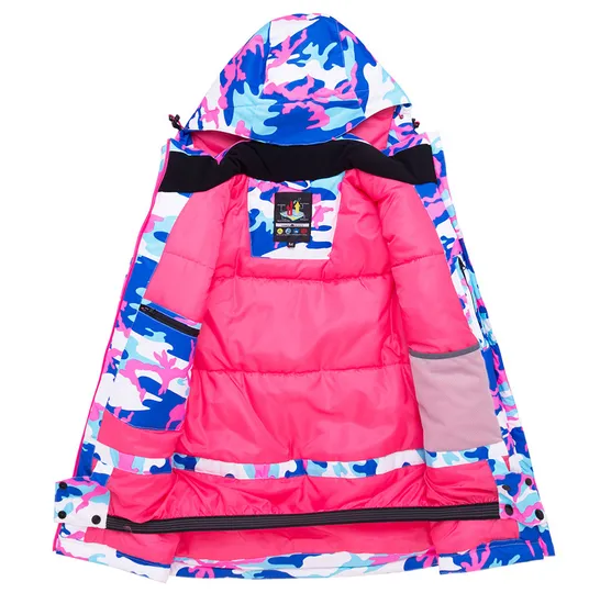 Women High Grade Waterproof Breathable Snow Ski Jacket