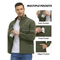 Men Winter Outdoor Sports Wear Windbreaker Fleece Coat Tactical Gear Softshell Jackets
