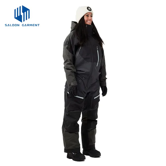 Women's Men's One Piece Ski Suits Jumpsuit Winter Snowsuits for Skiing