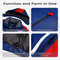Men's Fitted Hooded Lightweight Water Resistant Coat Thermal Lining Ski Jacket