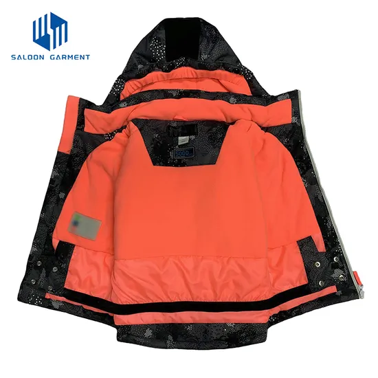 Girls' Waterproof Fleece Raincoat Windproof Warm Winter Coat Ski Jacket
