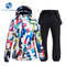 Women High Quality Customized Waterproof Snowboarding Outerwear Ski Suit
