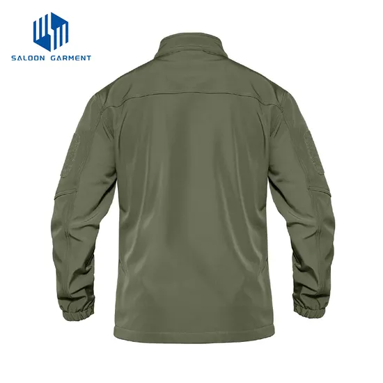 Water Resistant Windbreaker Tactical Softshell Jackets for Men