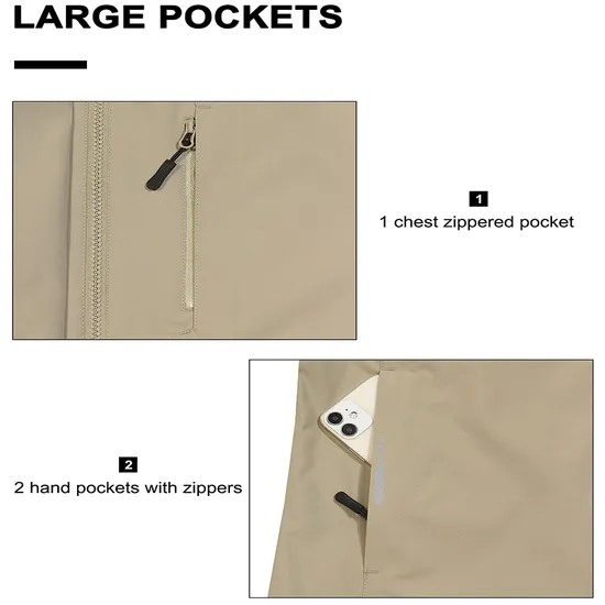 Wholesale Mountaining Sports Coat Outdoor Windbreaker Waterproof Jacket