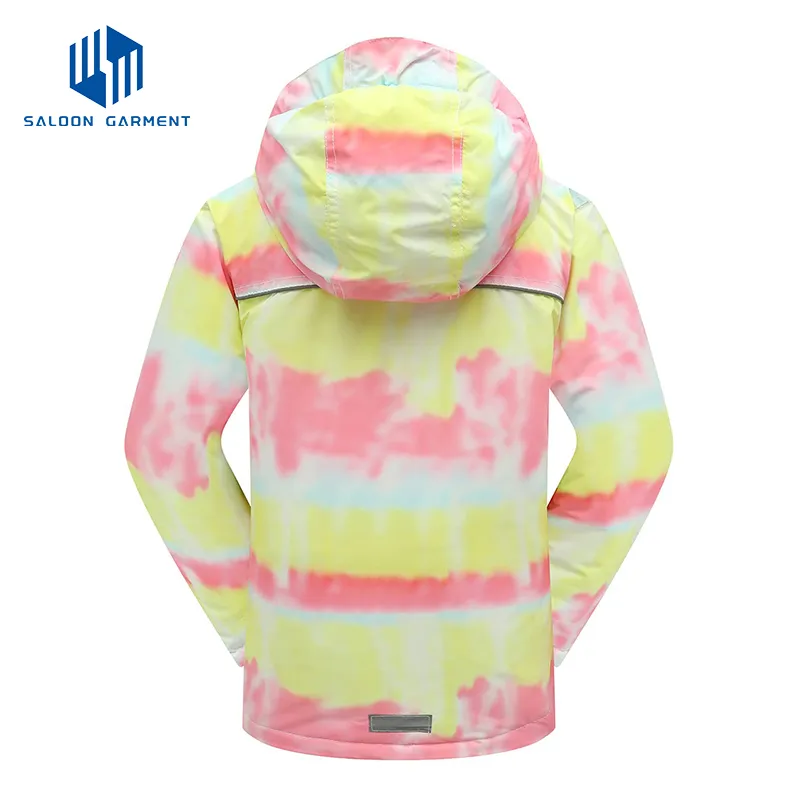 Girl's Waterproof Warm Fleece Hooded Winter Snow Coat Ski Jacket