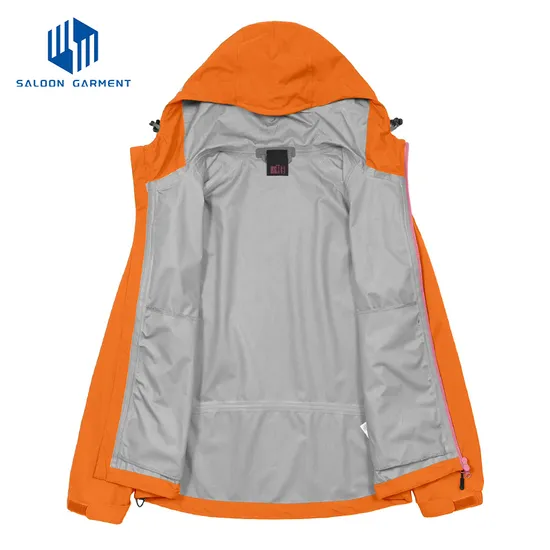 Custom Logo Waterproof Softshell Windbreaker Jacket for Outdoor Adventures