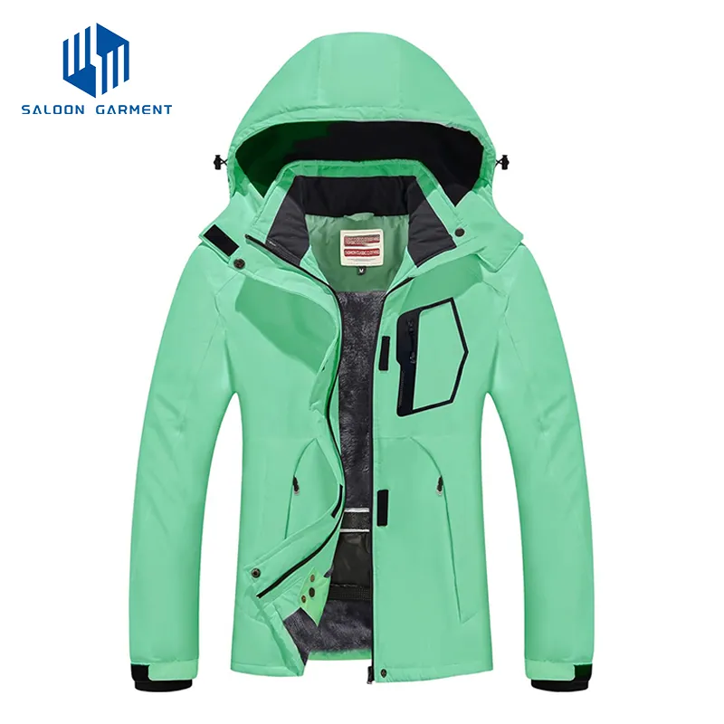Women's Snowsuit Snow Coat Hooded Waterproof Windproof Ski Jackets
