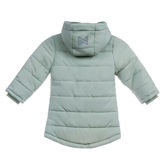 Kids Warm Quilt Jacket with Hood Padding Jacket for Waterproof Outdoor Wear Jacket