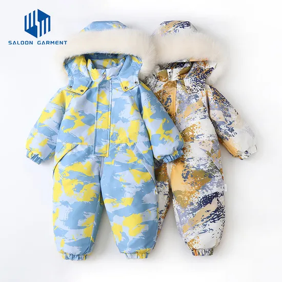 Kids Waterproof Winter Jumpsuits - Stylish Outerwear for Toddlers