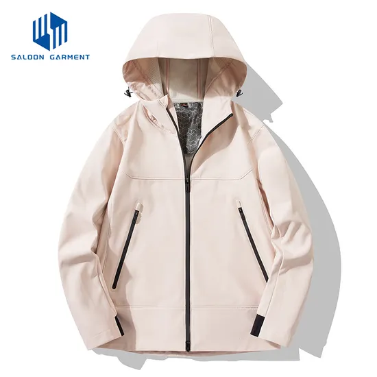 Custom Outdoor Clothing Waterproof Windproof Climbing Windbreaker Softshell Jackets