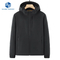 Autumn/Winter Plush Soft Shell Single Layer Windproof Jacket Outdoor Ski Men's Hooded Winter Jacket for Men