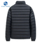 Custom High Quality Plain Color Men's Plus Size Winter Padded Coat Quilted Jacket