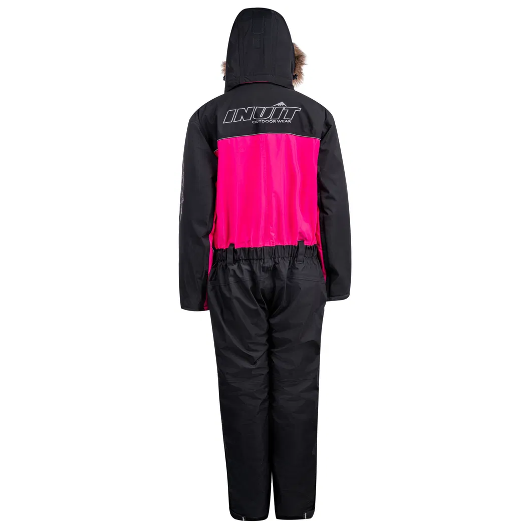 Customized Warm Ski Jumpsuit with Breathable Fabric for Winter