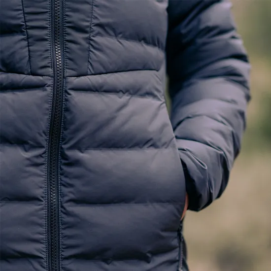 New Fashion Solid Color Casual Men Windproof Water Resistant Padded Jacket