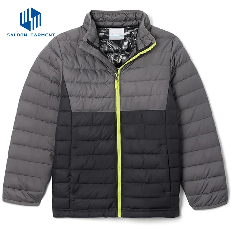 Customized Outdoor Water Resistant Warm Windproof Winter Quilted Graphene Jacket