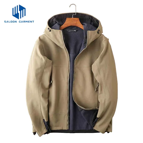 Wholesale 100% Polyester Lightweight Sportswear Waterproof Jacket Outdoor Soft Shell Sports Jacket Unisex Windbreaker Jackets