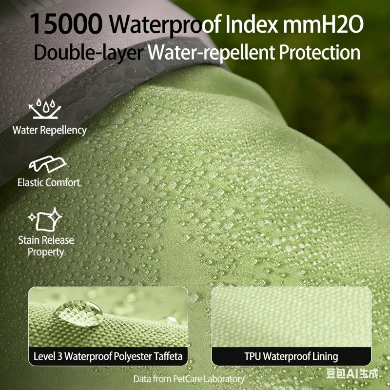 a Raincoat That Covers The Legs, The Tail, and All Four Legs