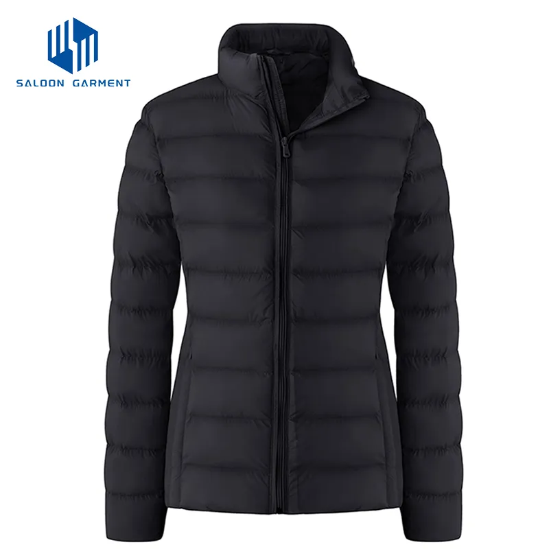 Kid's Lightweight Waterproof Windproof Packable Children Coats Quilted Jacket