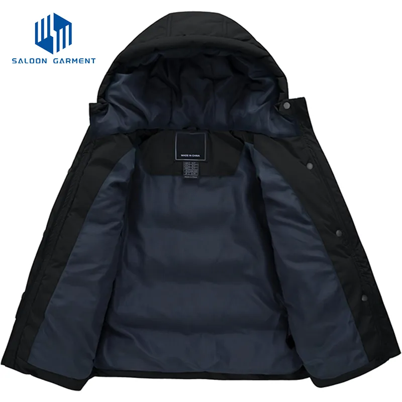 OEM Wholesale High Quality Girls' Windproof 100% Nylon Winter Warm Quilted Jacket