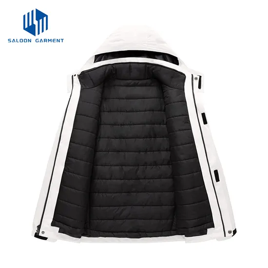 Men's Waterproof Puffer Inner Warm Winter Coat Snowboard Mountain 3-in-1 Ski Jacket