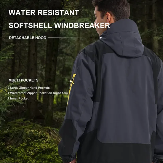 Wholesale High Quality Casual Windbreaker Custom Men Outdoor Lightweight Windbreaker Jacket