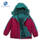 Stylish Girl's Waterproof Windproof Hooded Rain Jacket for Winter