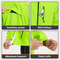 Mens Hooded Waterproof Raincoat Windproof Rain Jacket