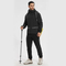 Men Waterproof Breathable Raincoat Hooded Lightweight Reflective Rain Jacket