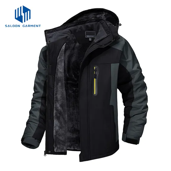 Men's Mountain Waterproof Winter Snow Coat Windproof Raincoat Ski Jacket