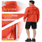 Mens Lightweight Waterproof Raincoat Windproof Rain Jacket for Hiking Cycling