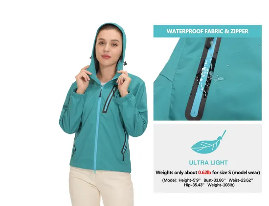2.5 Layer Advanced Custom Polyester Windproof Sport Windbreaker Jackets with Logo