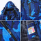 Men's Snow Waterproof Detachable Hood Windproof Fleece Parka Winter Coat Ski Jacket