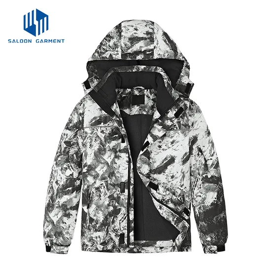 Kids' Waterproof Outdoor Windbreaker Jackets for Winter Adventures