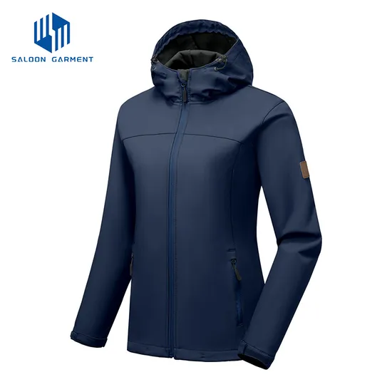 Women's Fleece Flannel Warm Winter Sports Coat Tactical Softshell Jacket