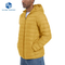 Packable Lightweight Outerwear Windbreaker Puffer Coat Padded Jacket for Men