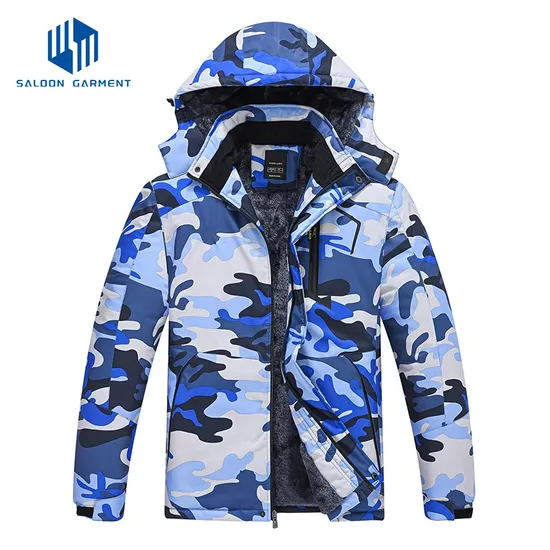 Winter Coats Warm Fleece Parka Snow Rain Ski Jackets for Hiking Fishing