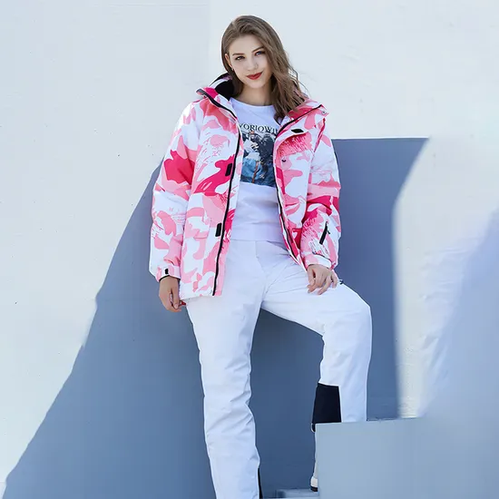 Women Windproof Waterproof Outdoor Sports Ski Snowboarding Jackets