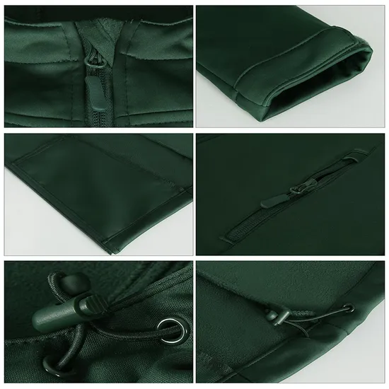 Warm Winter Fleece Outdoor Windproof Coats Tactical Softshell Jacket