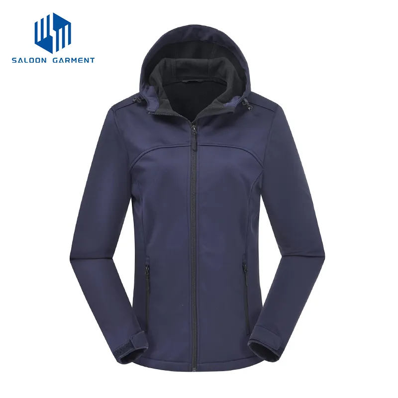 Women Lightweight Fleece Lined Windbreaker Tactical Softshell Jacket