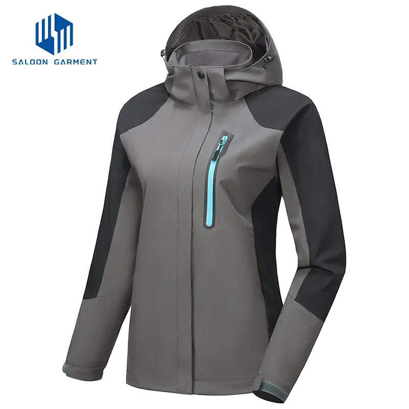 Women Waterproof Custom Outdoor Running Hiking Bike Riding Windbreaker Jacket
