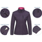 Women's Water Resistant Windproof Hiking Fleece Tactical Softshell Jacket