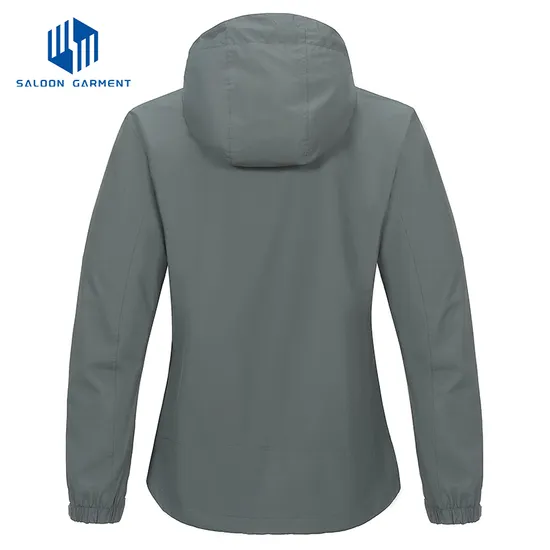Wholesale Custom Waterproof Softshell Polyester Coats Windbreaker Jacket
