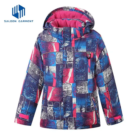 Girl's Fleece Warm Winter Coat Snowboarding Snow Ski Jacket